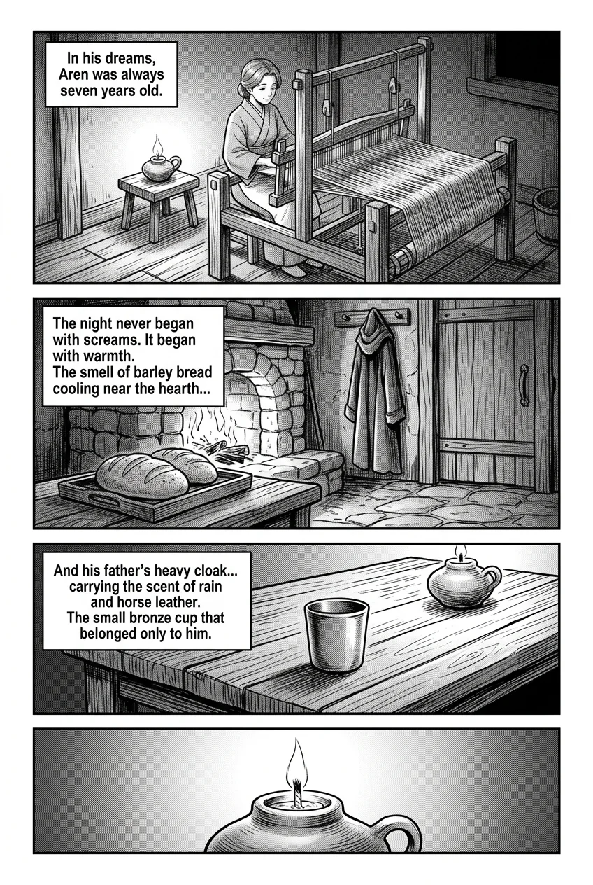 Moonwroth Crown Chapter 1 Page 1 - AI Generated Manga