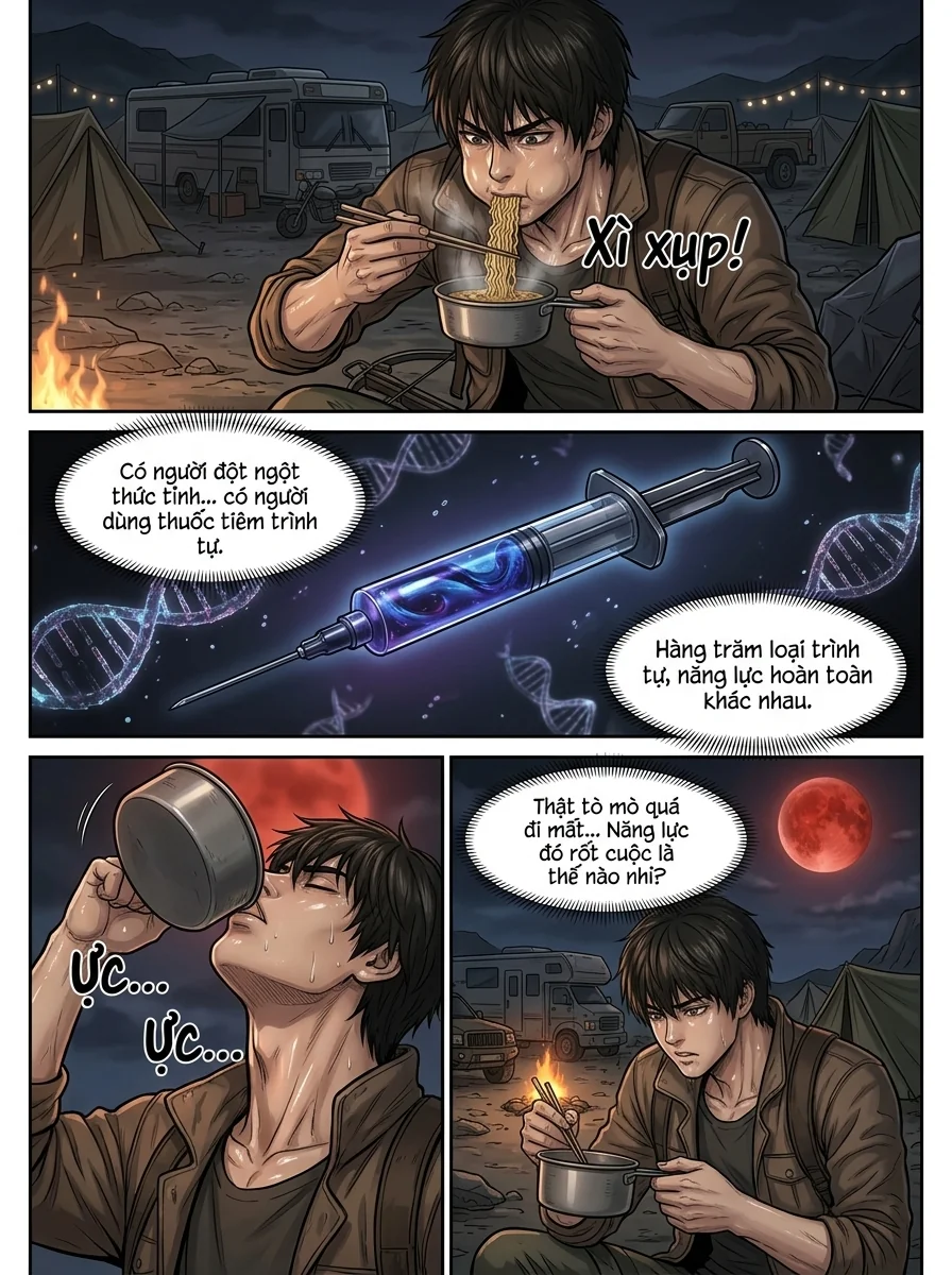 Danh Sách Đường Cái Cầu Sinh: Ta Tại Tận Thế Thăng Cấp Vật Tư Chapter 1 Page 11 - AI Generated Manga
