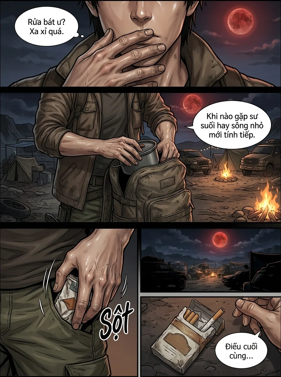 Danh Sách Đường Cái Cầu Sinh: Ta Tại Tận Thế Thăng Cấp Vật Tư Chapter 1 Page 12 - AI Generated Manga