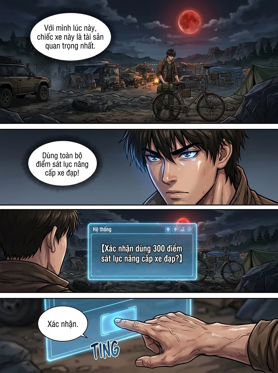Danh Sách Đường Cái Cầu Sinh: Ta Tại Tận Thế Thăng Cấp Vật Tư Chapter 1 Page 19 - AI Generated Manga