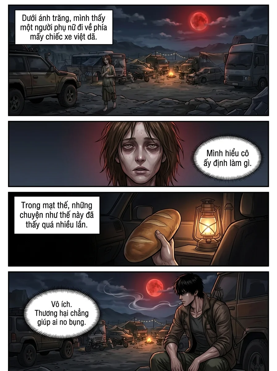 Danh Sách Đường Cái Cầu Sinh: Ta Tại Tận Thế Thăng Cấp Vật Tư Chapter 1 Page 22 - AI Generated Manga