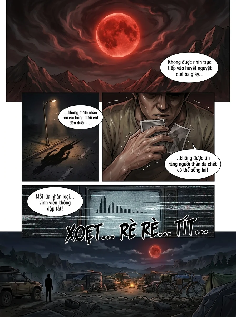 Danh Sách Đường Cái Cầu Sinh: Ta Tại Tận Thế Thăng Cấp Vật Tư Chapter 1 Page 2 - AI Generated Manga