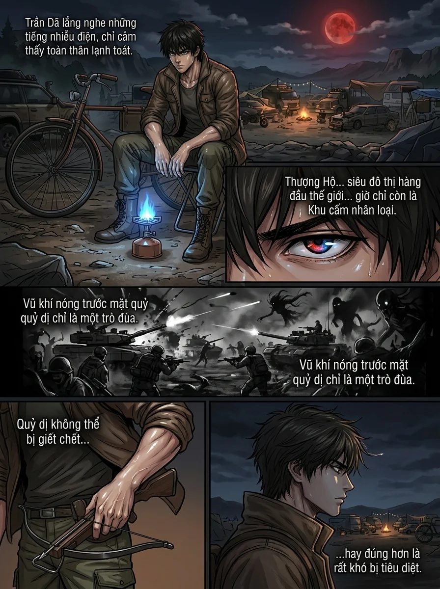 Danh Sách Đường Cái Cầu Sinh: Ta Tại Tận Thế Thăng Cấp Vật Tư Chapter 1 Page 3 - AI Generated Manga