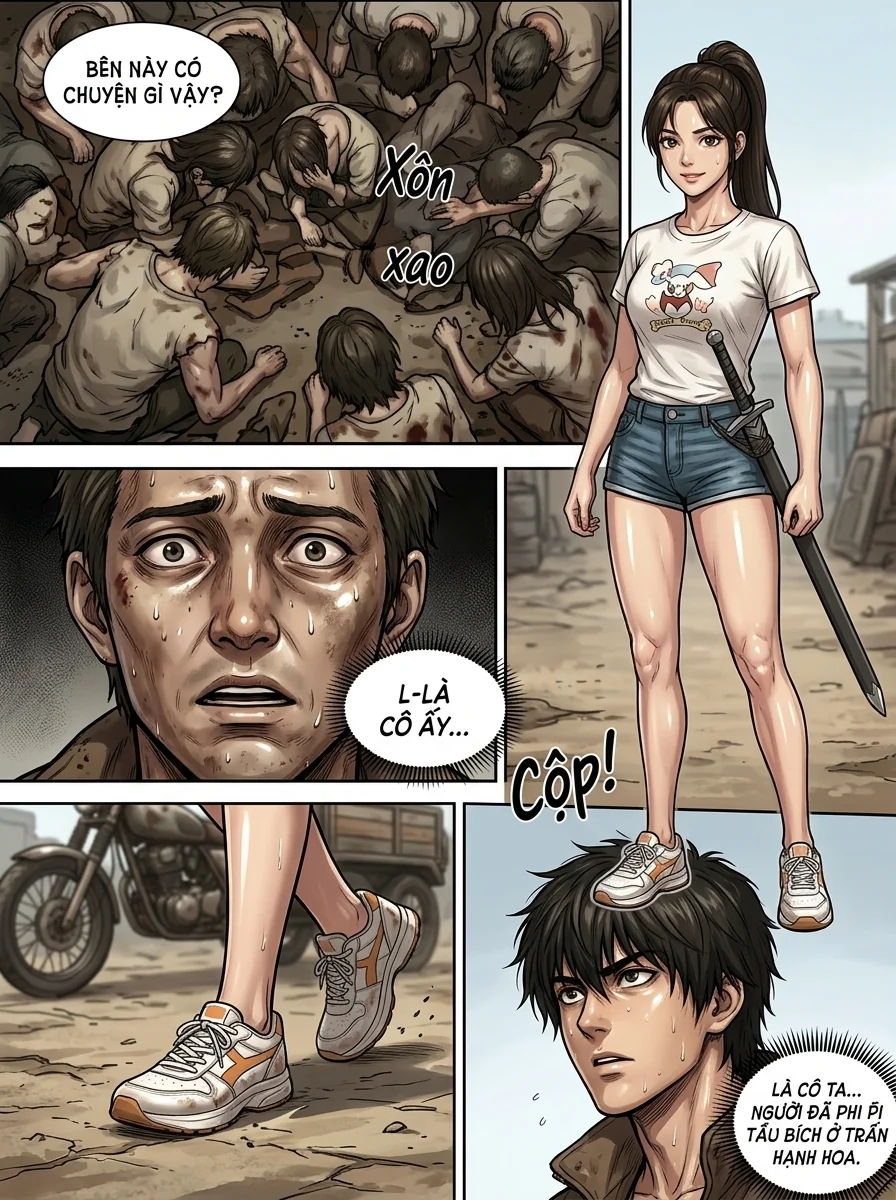 Danh Sách Đường Cái Cầu Sinh: Ta Tại Tận Thế Thăng Cấp Vật Tư Chapter 10 Page 11 - AI Generated Manga