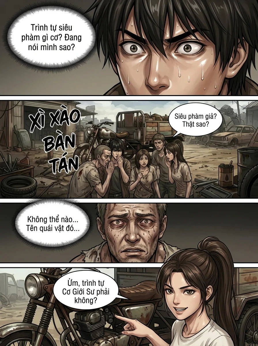Danh Sách Đường Cái Cầu Sinh: Ta Tại Tận Thế Thăng Cấp Vật Tư Chapter 10 Page 14 - AI Generated Manga
