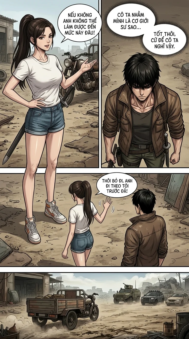 Danh Sách Đường Cái Cầu Sinh: Ta Tại Tận Thế Thăng Cấp Vật Tư Chapter 10 Page 15 - AI Generated Manga