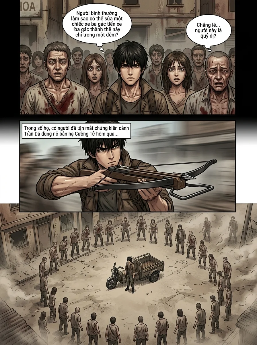 Danh Sách Đường Cái Cầu Sinh: Ta Tại Tận Thế Thăng Cấp Vật Tư Chapter 10 Page 9 - AI Generated Manga
