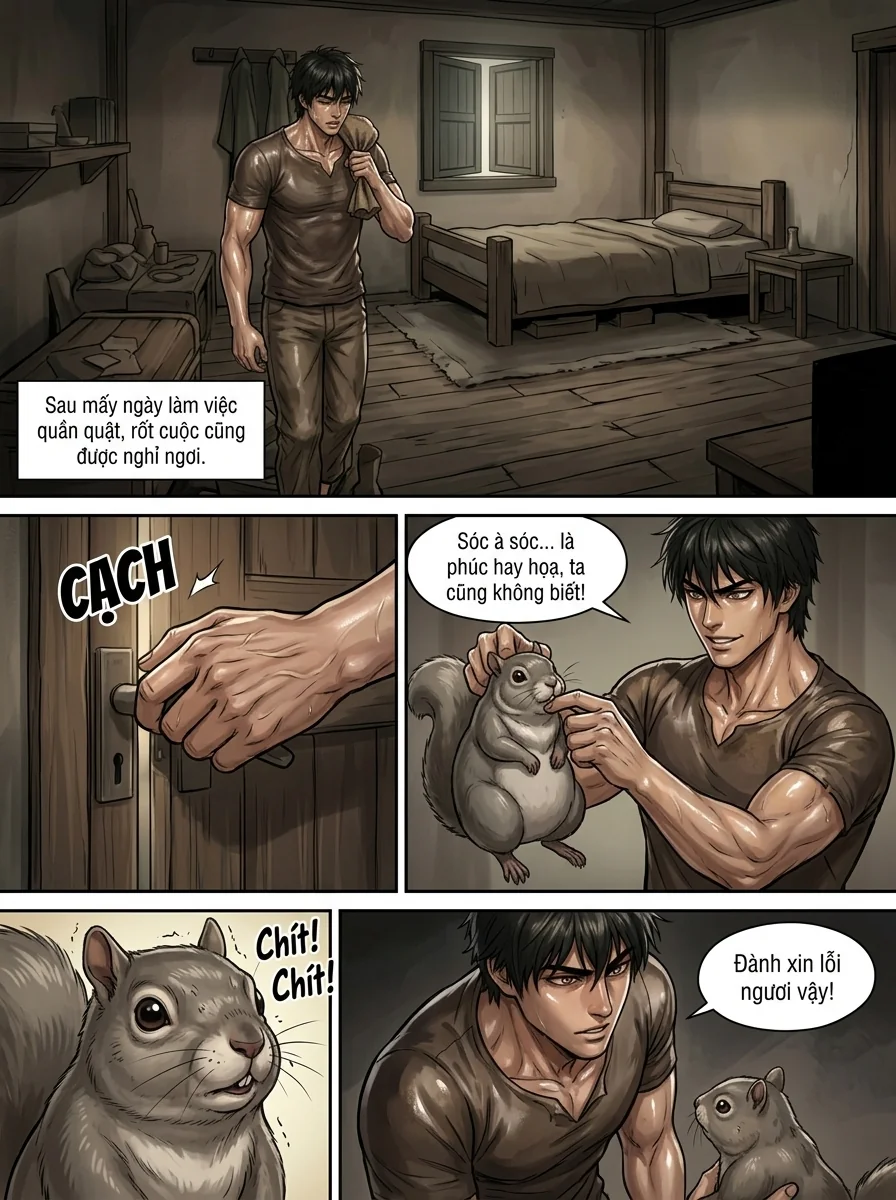 Danh Sách Đường Cái Cầu Sinh: Ta Tại Tận Thế Thăng Cấp Vật Tư Chapter 11 Page 12 - AI Generated Manga