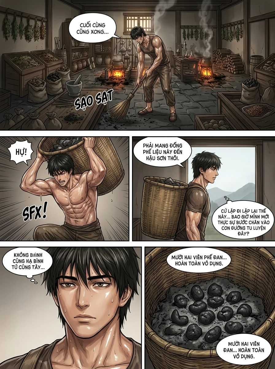 Danh Sách Đường Cái Cầu Sinh: Ta Tại Tận Thế Thăng Cấp Vật Tư Chapter 13 Page 5 - AI Generated Manga