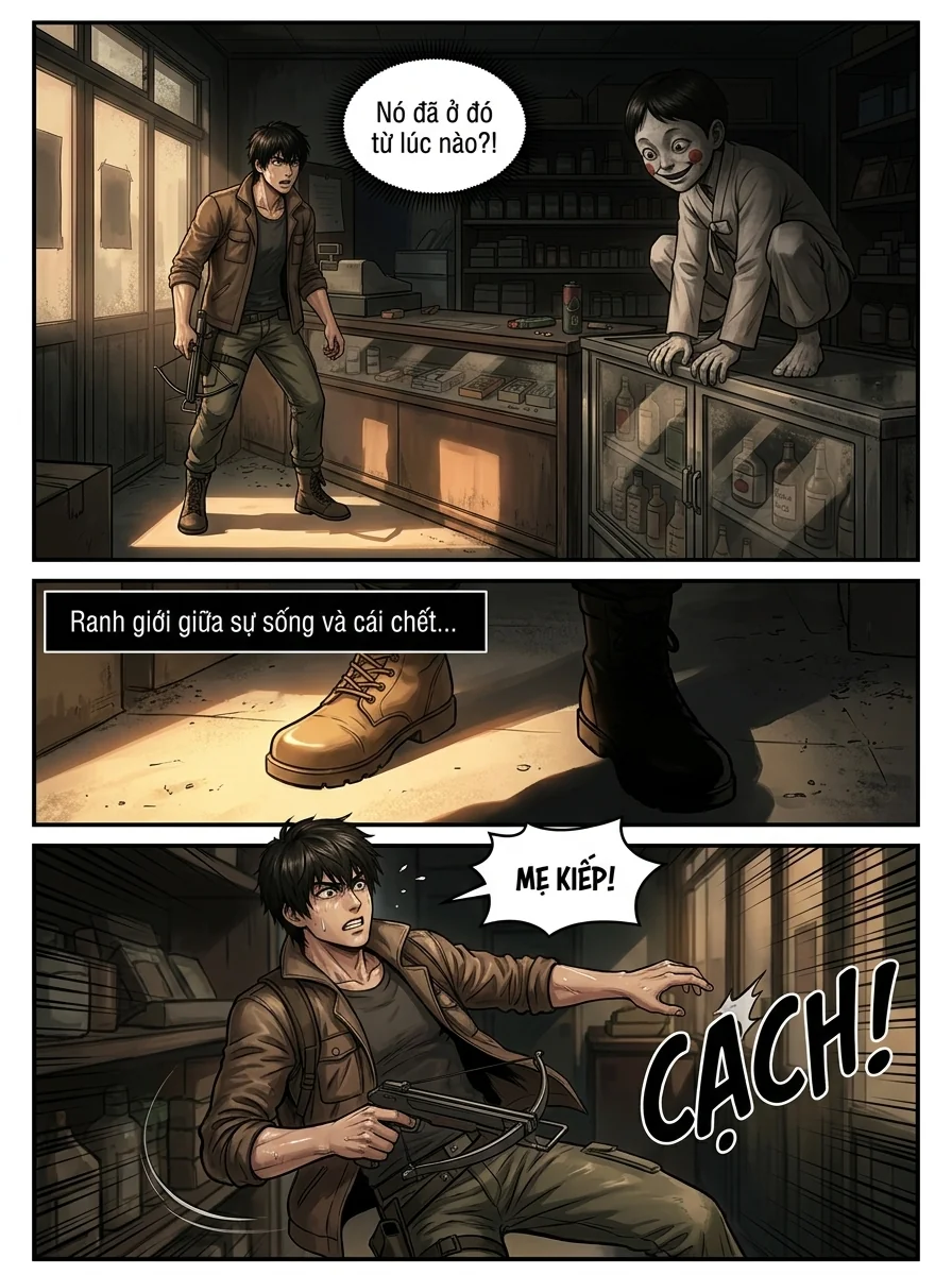 Danh Sách Đường Cái Cầu Sinh: Ta Tại Tận Thế Thăng Cấp Vật Tư Chapter 3 Page 14 - AI Generated Manga