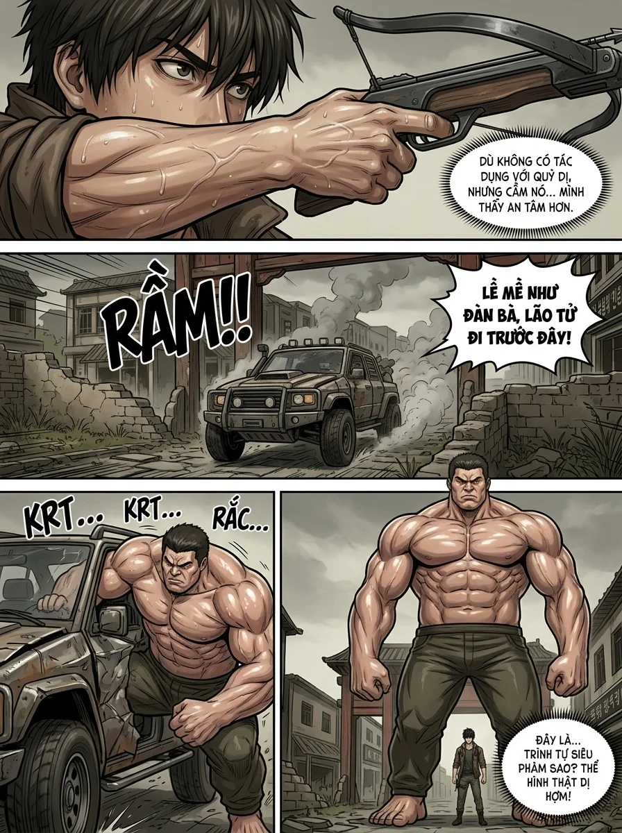 Danh Sách Đường Cái Cầu Sinh: Ta Tại Tận Thế Thăng Cấp Vật Tư Chapter 3 Page 3 - AI Generated Manga