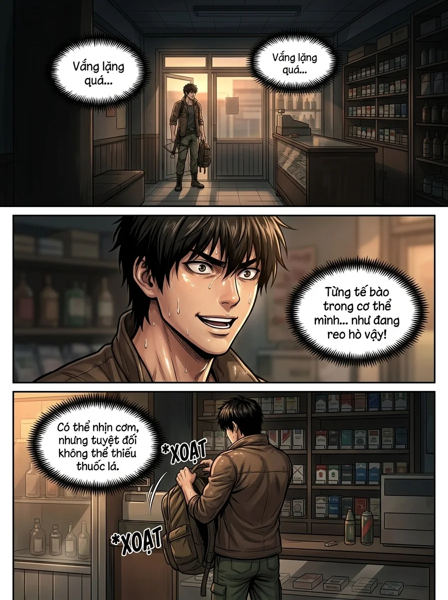 Danh Sách Đường Cái Cầu Sinh: Ta Tại Tận Thế Thăng Cấp Vật Tư Chapter 3 Page 9 - AI Generated Manga