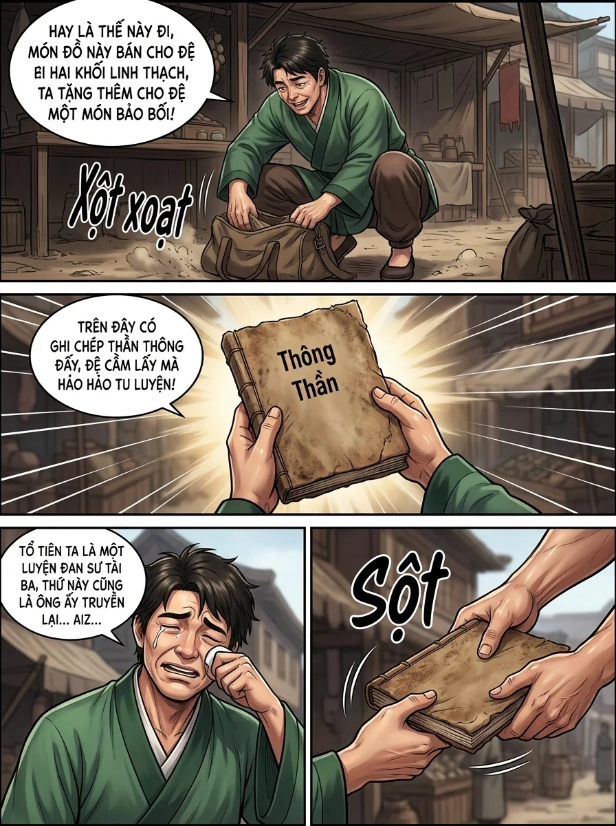 Danh Sách Đường Cái Cầu Sinh: Ta Tại Tận Thế Thăng Cấp Vật Tư Chapter 33 Page 2 - AI Generated Manga