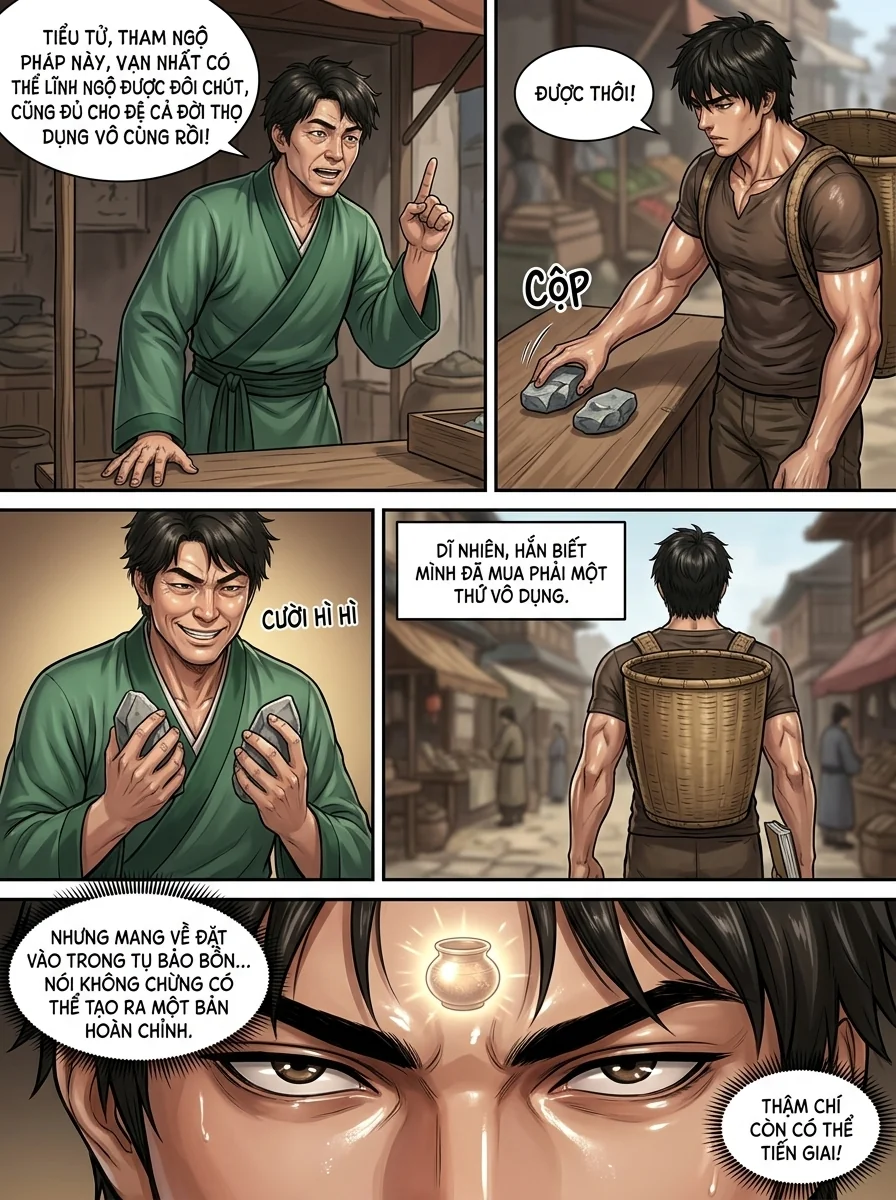 Danh Sách Đường Cái Cầu Sinh: Ta Tại Tận Thế Thăng Cấp Vật Tư Chapter 33 Page 4 - AI Generated Manga