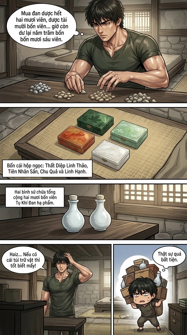 Danh Sách Đường Cái Cầu Sinh: Ta Tại Tận Thế Thăng Cấp Vật Tư Chapter 37 Page 17 - AI Generated Manga