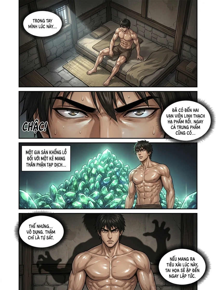 Danh Sách Đường Cái Cầu Sinh: Ta Tại Tận Thế Thăng Cấp Vật Tư Chapter 46 Page 4 - AI Generated Manga
