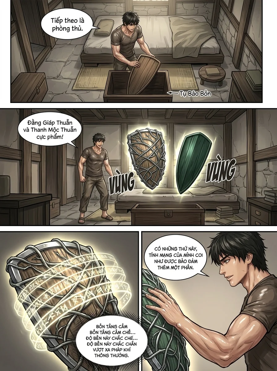 Danh Sách Đường Cái Cầu Sinh: Ta Tại Tận Thế Thăng Cấp Vật Tư Chapter 46 Page 9 - AI Generated Manga