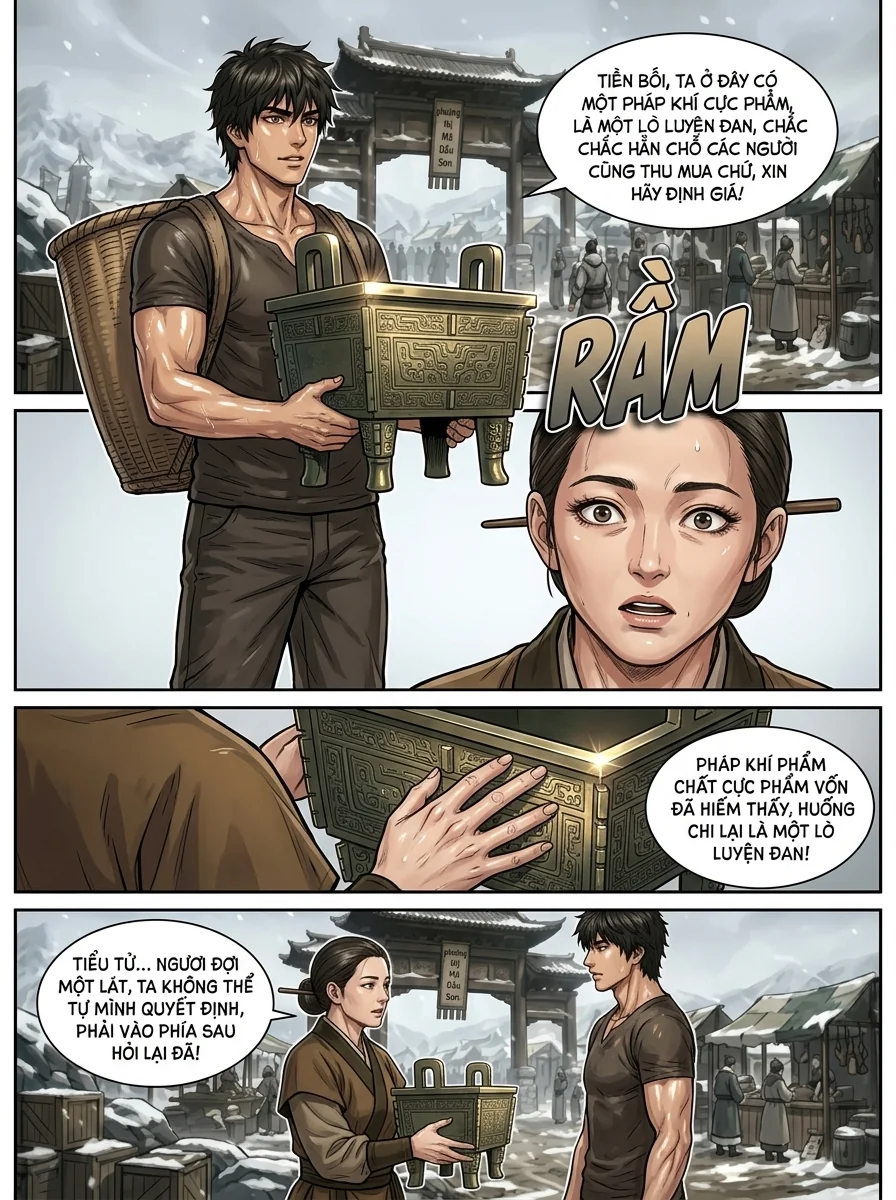 Danh Sách Đường Cái Cầu Sinh: Ta Tại Tận Thế Thăng Cấp Vật Tư Chapter 49 Page 4 - AI Generated Manga