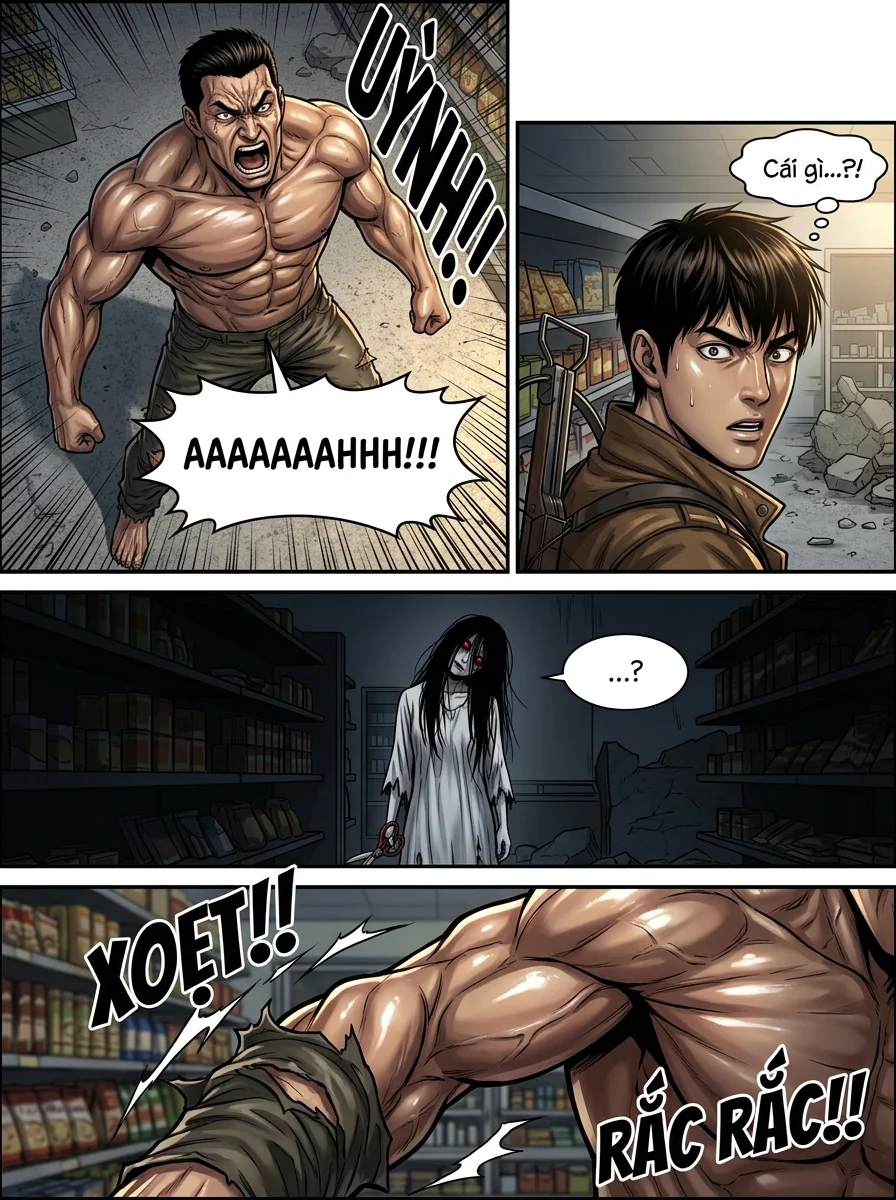 Danh Sách Đường Cái Cầu Sinh: Ta Tại Tận Thế Thăng Cấp Vật Tư Chapter 5 Page 15 - AI Generated Manga