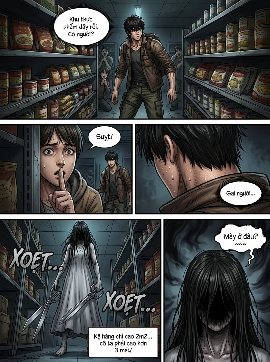 Danh Sách Đường Cái Cầu Sinh: Ta Tại Tận Thế Thăng Cấp Vật Tư Chapter 5 Page 4 - AI Generated Manga