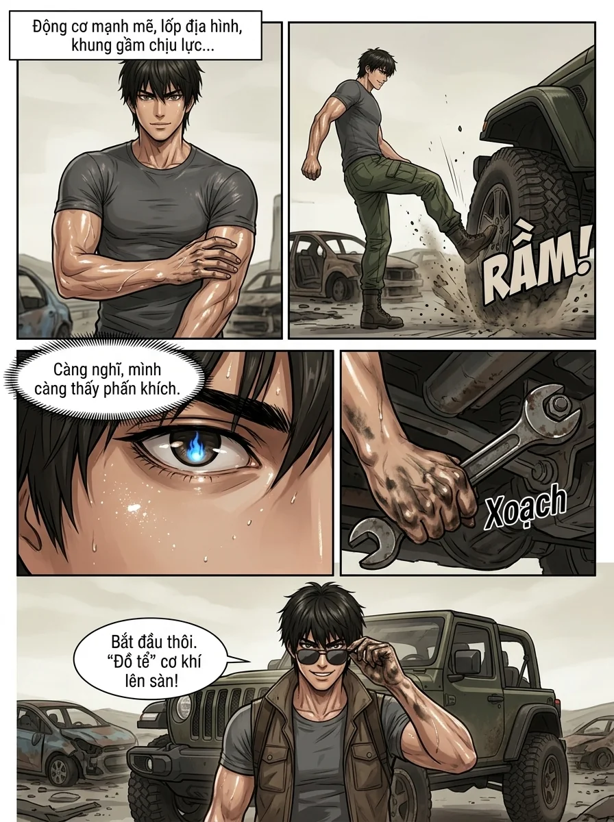 Danh Sách Đường Cái Cầu Sinh: Ta Tại Tận Thế Thăng Cấp Vật Tư Chapter 52 Page 19 - AI Generated Manga