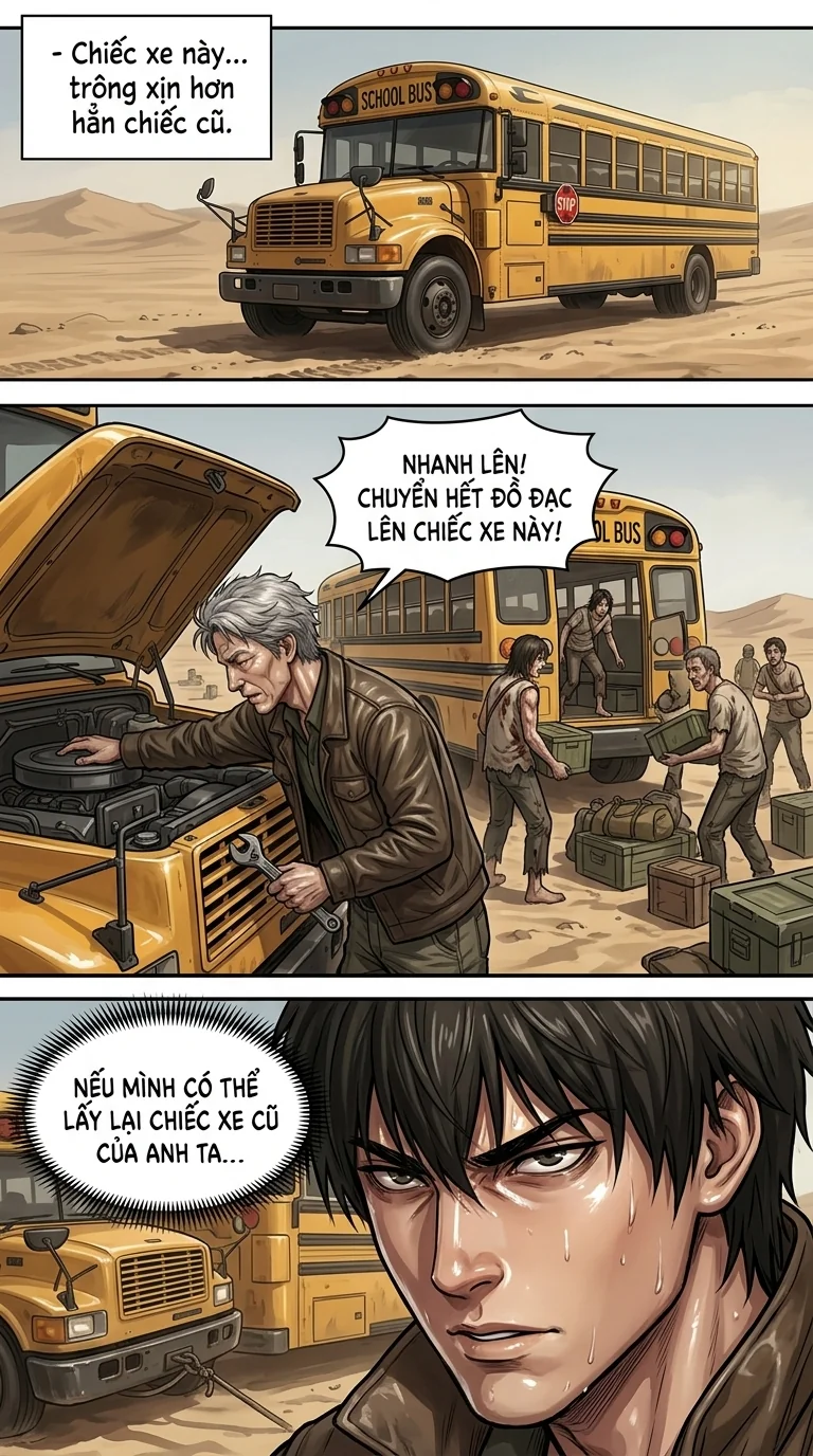Danh Sách Đường Cái Cầu Sinh: Ta Tại Tận Thế Thăng Cấp Vật Tư Chapter 52 Page 21 - AI Generated Manga