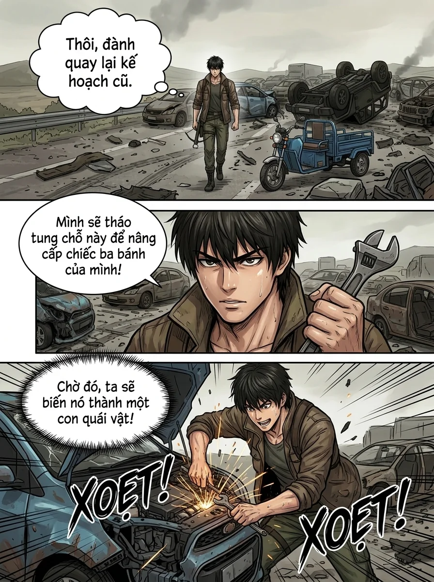 Danh Sách Đường Cái Cầu Sinh: Ta Tại Tận Thế Thăng Cấp Vật Tư Chapter 52 Page 24 - AI Generated Manga