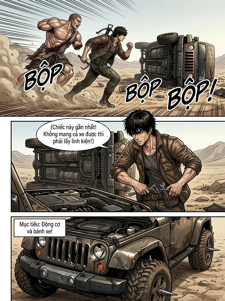 Danh Sách Đường Cái Cầu Sinh: Ta Tại Tận Thế Thăng Cấp Vật Tư Chapter 53 Page 16 - AI Generated Manga