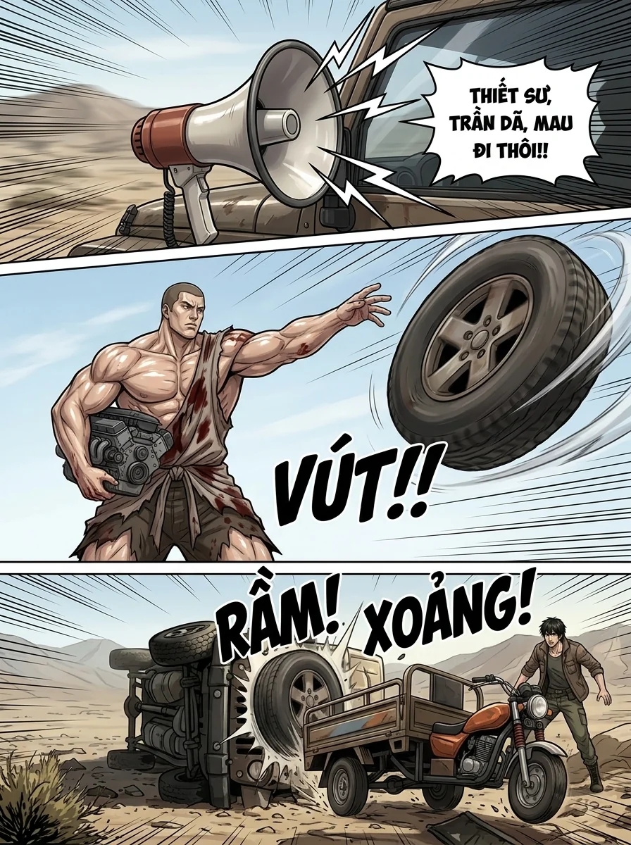 Danh Sách Đường Cái Cầu Sinh: Ta Tại Tận Thế Thăng Cấp Vật Tư Chapter 53 Page 19 - AI Generated Manga