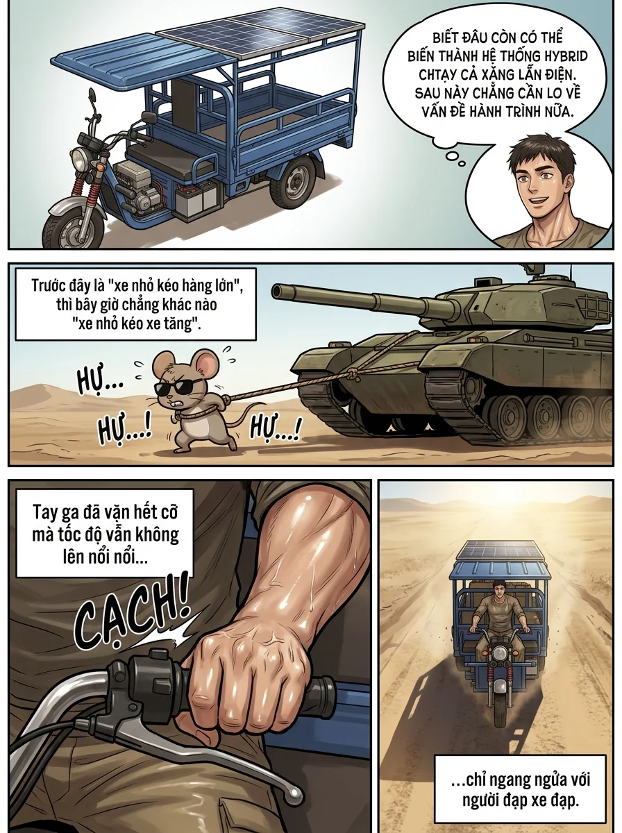 Danh Sách Đường Cái Cầu Sinh: Ta Tại Tận Thế Thăng Cấp Vật Tư Chapter 54 Page 5 - AI Generated Manga