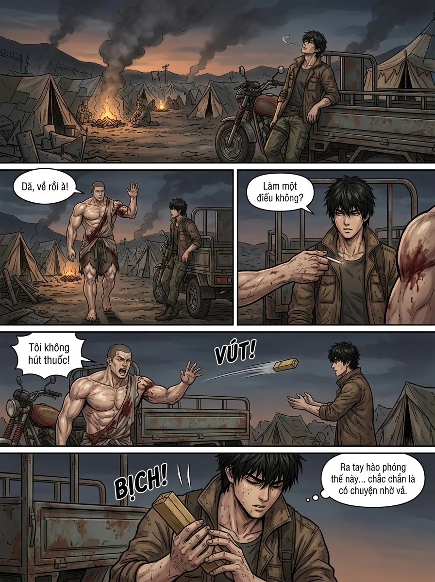 Danh Sách Đường Cái Cầu Sinh: Ta Tại Tận Thế Thăng Cấp Vật Tư Chapter 55 Page 3 - AI Generated Manga