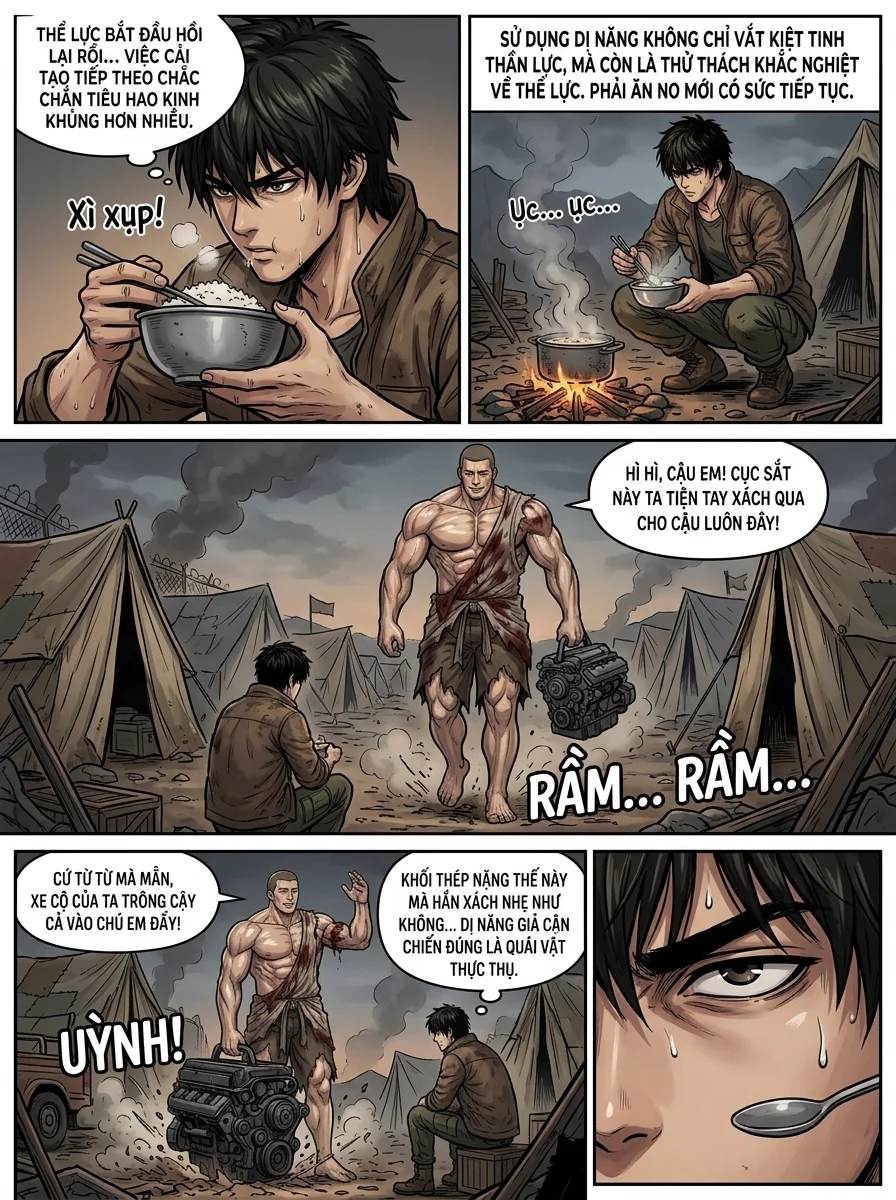 Danh Sách Đường Cái Cầu Sinh: Ta Tại Tận Thế Thăng Cấp Vật Tư Chapter 55 Page 6 - AI Generated Manga