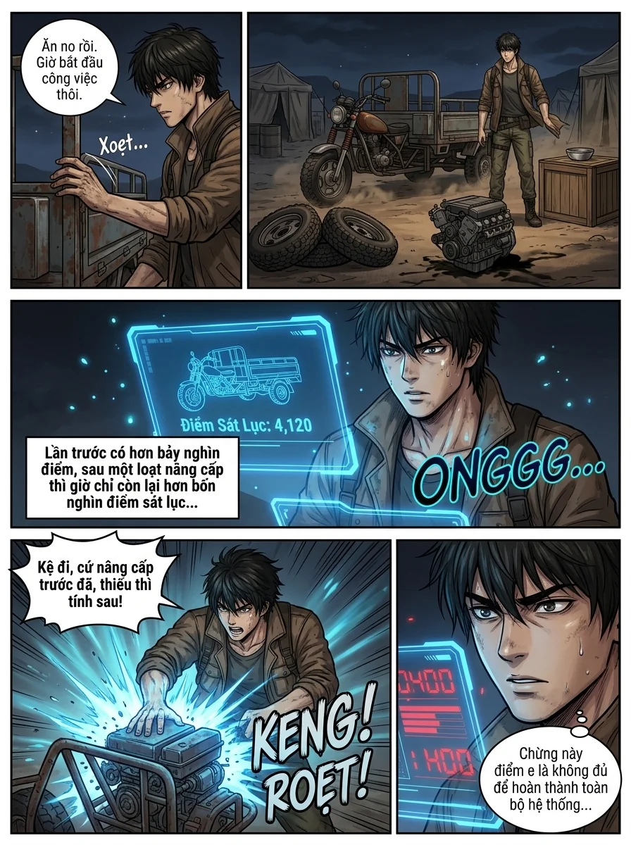 Danh Sách Đường Cái Cầu Sinh: Ta Tại Tận Thế Thăng Cấp Vật Tư Chapter 55 Page 7 - AI Generated Manga