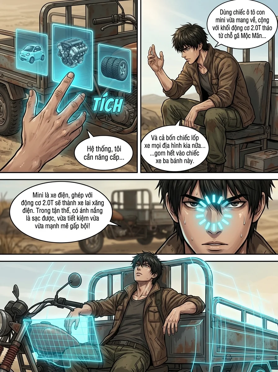 Danh Sách Đường Cái Cầu Sinh: Ta Tại Tận Thế Thăng Cấp Vật Tư Chapter 55 Page 8 - AI Generated Manga