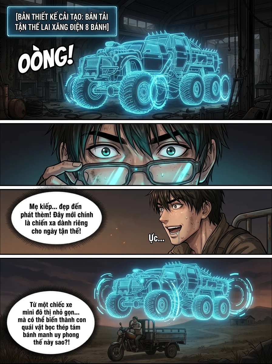 Danh Sách Đường Cái Cầu Sinh: Ta Tại Tận Thế Thăng Cấp Vật Tư Chapter 55 Page 9 - AI Generated Manga