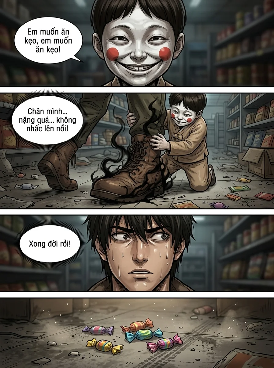 Danh Sách Đường Cái Cầu Sinh: Ta Tại Tận Thế Thăng Cấp Vật Tư Chapter 6 Page 13 - AI Generated Manga