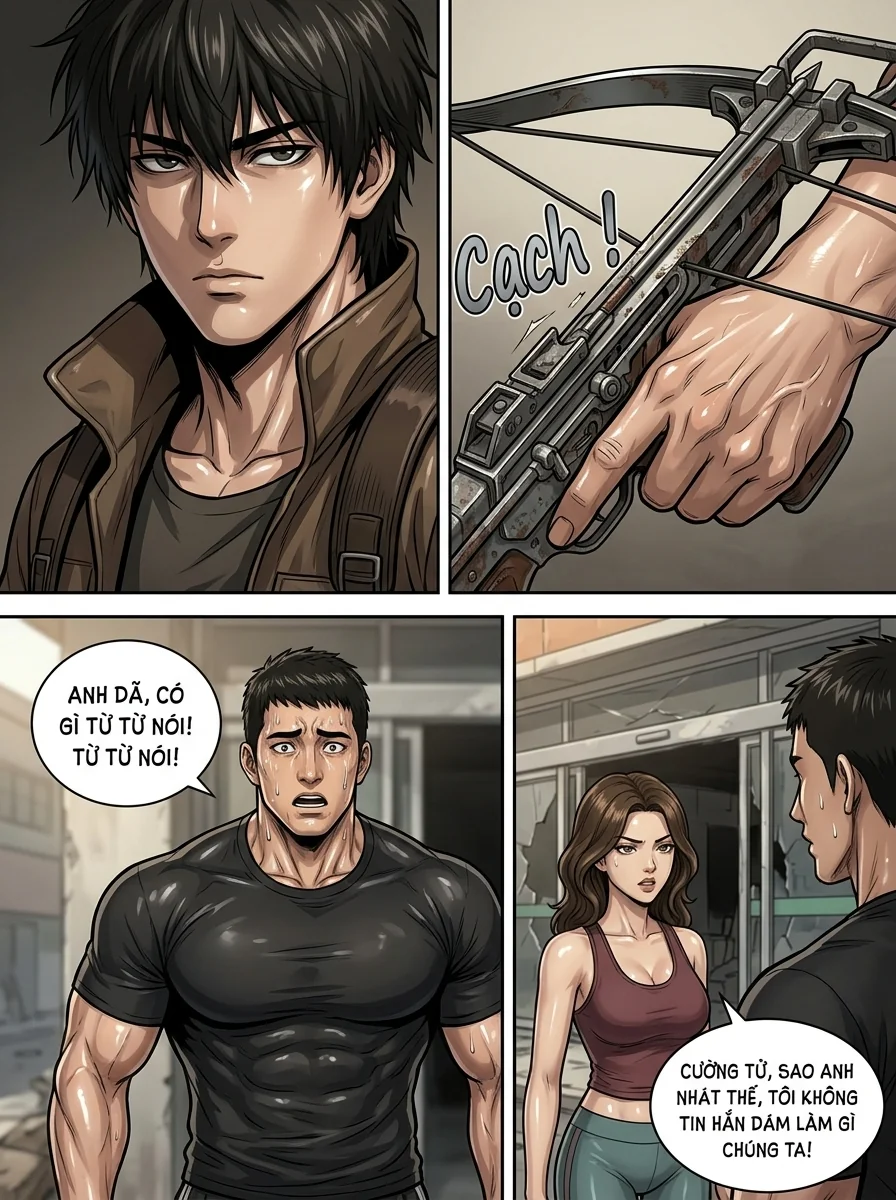 Danh Sách Đường Cái Cầu Sinh: Ta Tại Tận Thế Thăng Cấp Vật Tư Chapter 6 Page 23 - AI Generated Manga