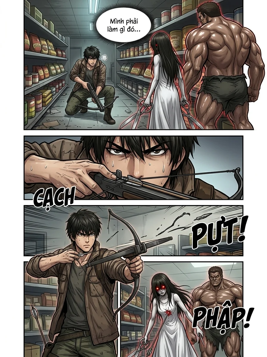 Danh Sách Đường Cái Cầu Sinh: Ta Tại Tận Thế Thăng Cấp Vật Tư Chapter 6 Page 5 - AI Generated Manga