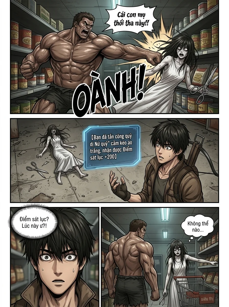 Danh Sách Đường Cái Cầu Sinh: Ta Tại Tận Thế Thăng Cấp Vật Tư Chapter 6 Page 7 - AI Generated Manga