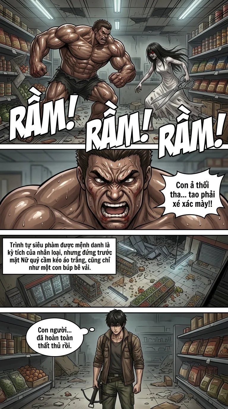 Danh Sách Đường Cái Cầu Sinh: Ta Tại Tận Thế Thăng Cấp Vật Tư Chapter 6 Page 9 - AI Generated Manga