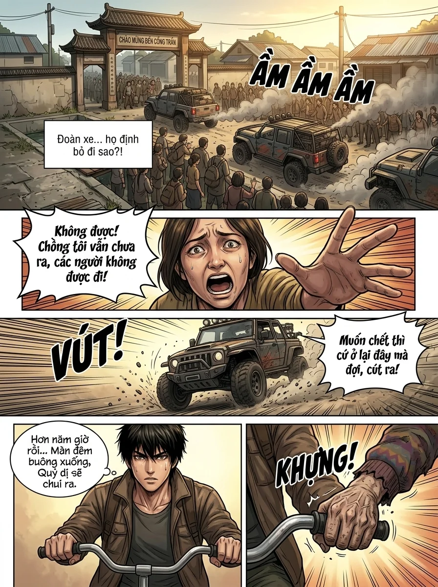 Danh Sách Đường Cái Cầu Sinh: Ta Tại Tận Thế Thăng Cấp Vật Tư Chapter 7 Page 9 - AI Generated Manga