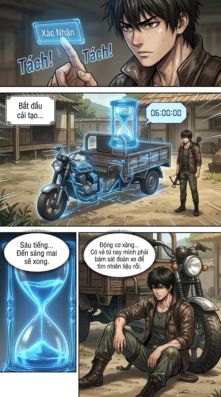 Danh Sách Đường Cái Cầu Sinh: Ta Tại Tận Thế Thăng Cấp Vật Tư Chapter 8 Page 17 - AI Generated Manga