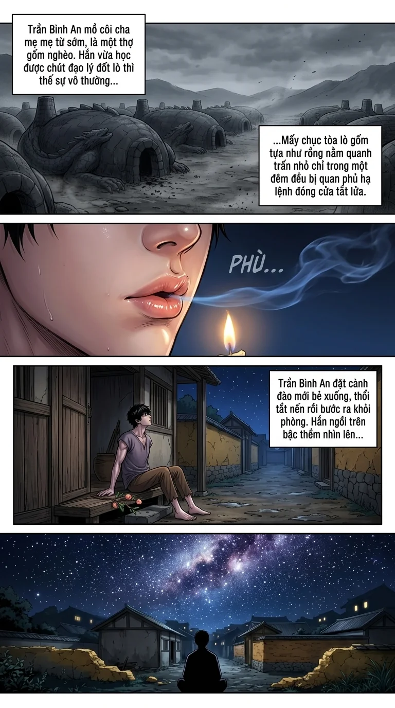 Kiếm Lai Chapter 1 Page 2 - AI Generated Manga