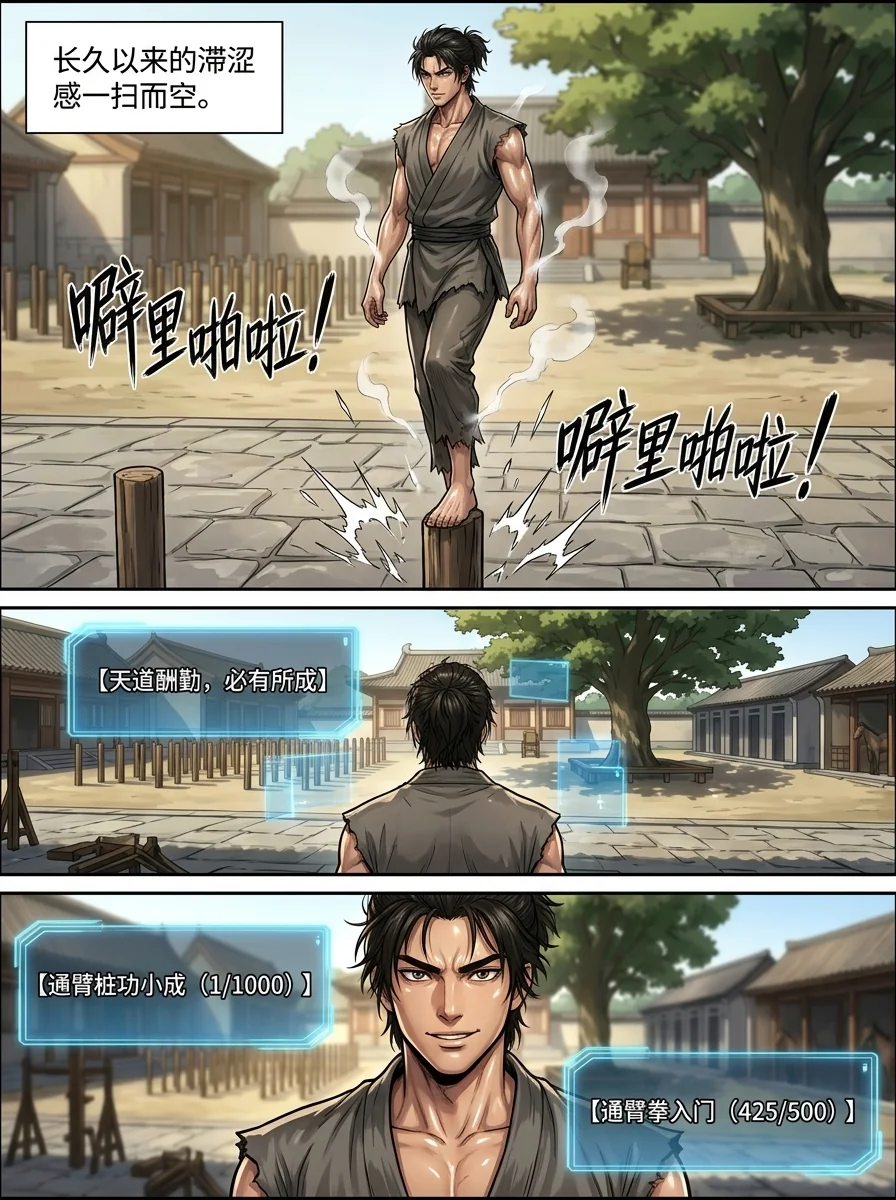 苟在武道世界成圣 Chapter 10 Page 24 - AI Generated Manga