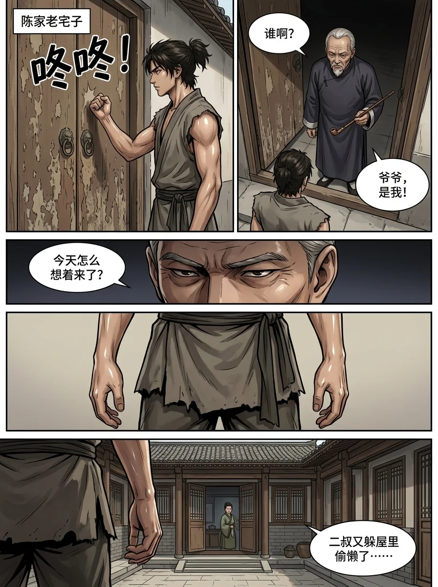 苟在武道世界成圣 Chapter 11 Page 15 - AI Generated Manga