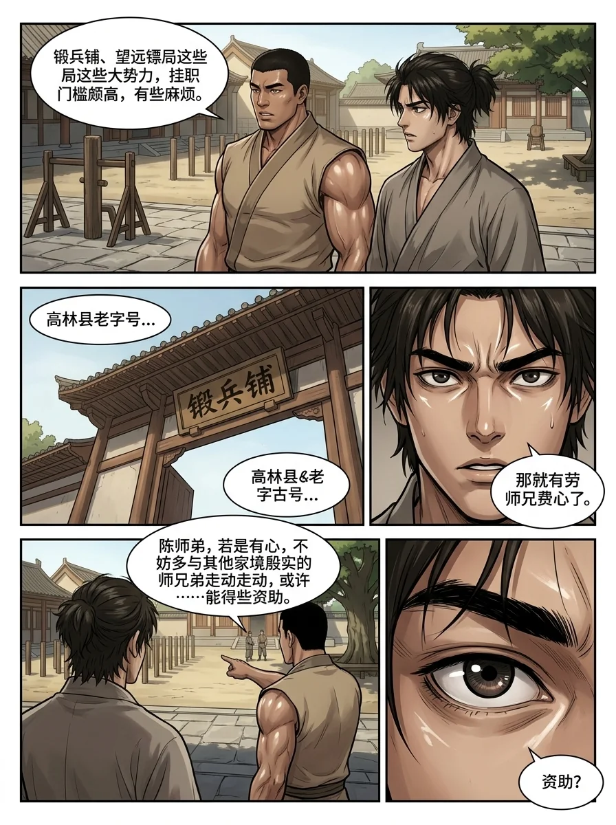 苟在武道世界成圣 Chapter 11 Page 4 - AI Generated Manga