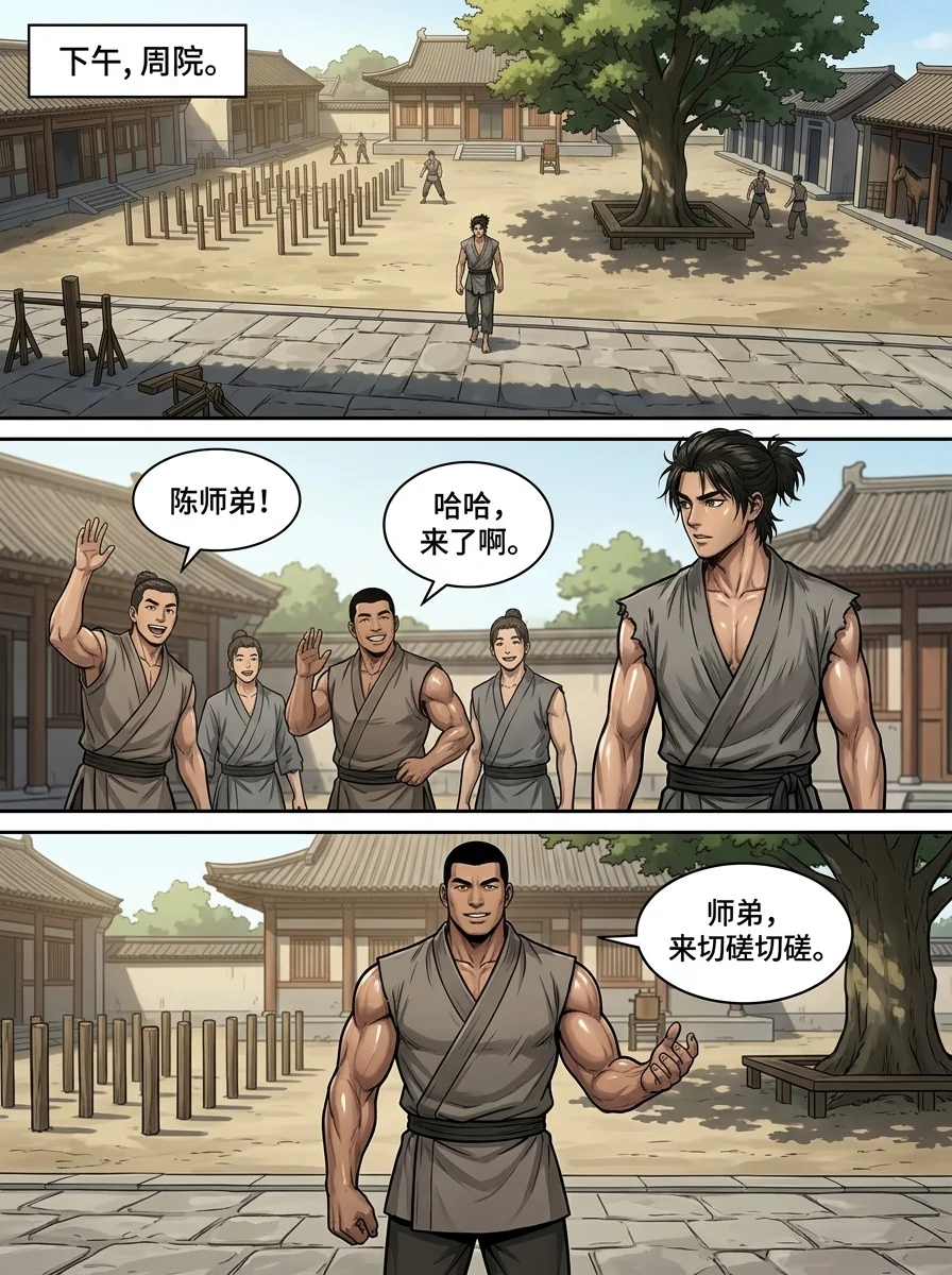 苟在武道世界成圣 Chapter 12 Page 17 - AI Generated Manga