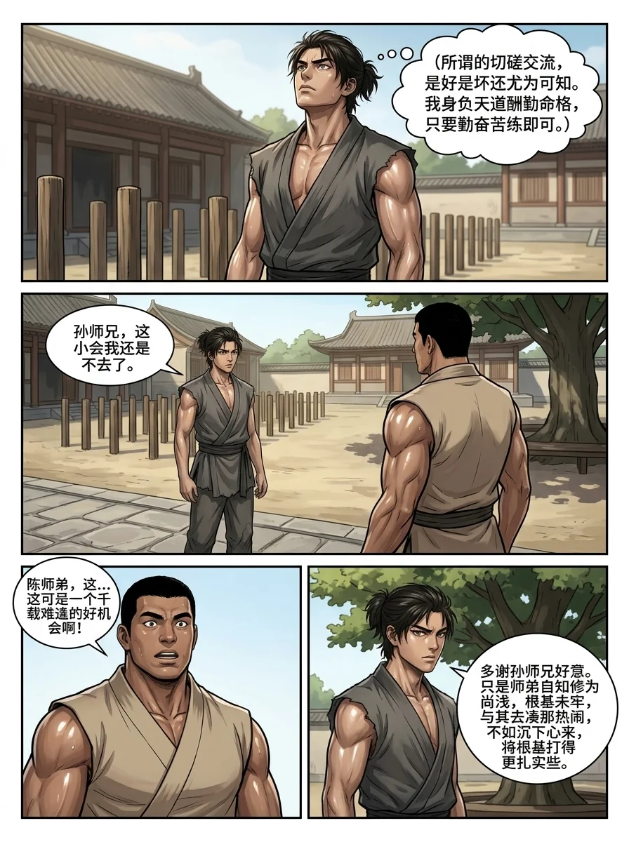 苟在武道世界成圣 Chapter 16 Page 17 - AI Generated Manga