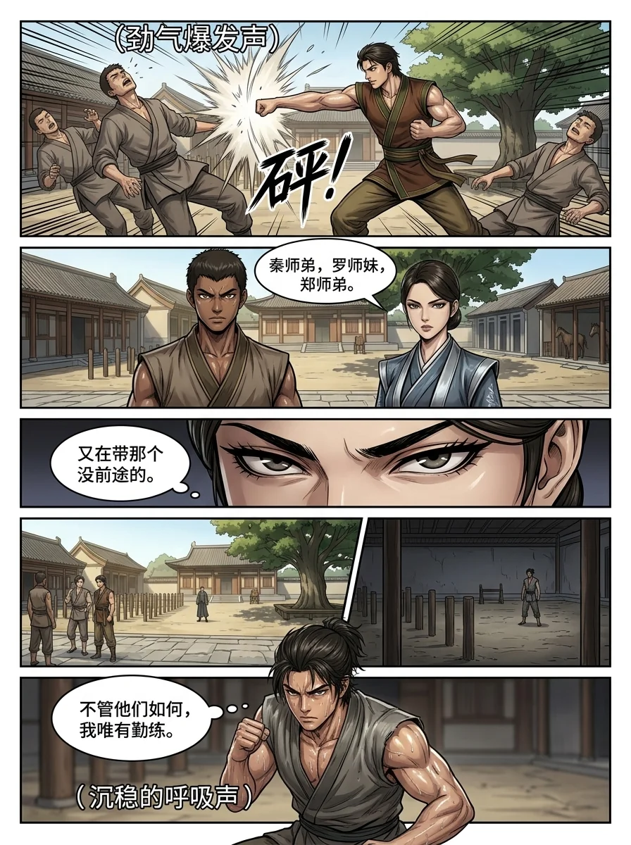 苟在武道世界成圣 Chapter 16 Page 6 - AI Generated Manga