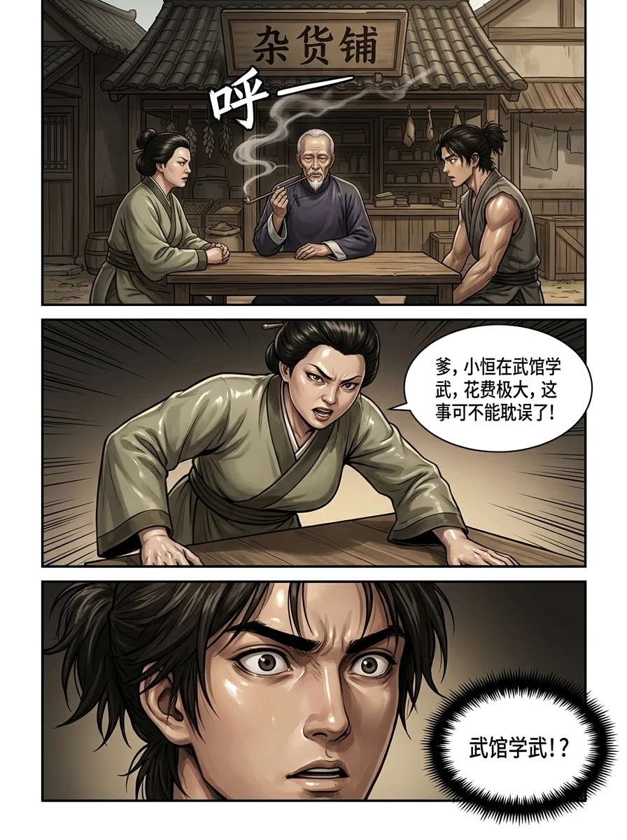 苟在武道世界成圣 Chapter 2 Page 18 - AI Generated Manga